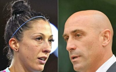 Multa de risa a Rubiales por  beso forzado a Jenni Hermoso