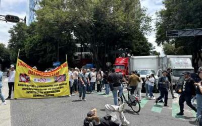 Restauranteros protestan contra el Invea