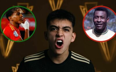 El récord de Gilberto Mora con el que supera a Pelé y a Lamine Yamal