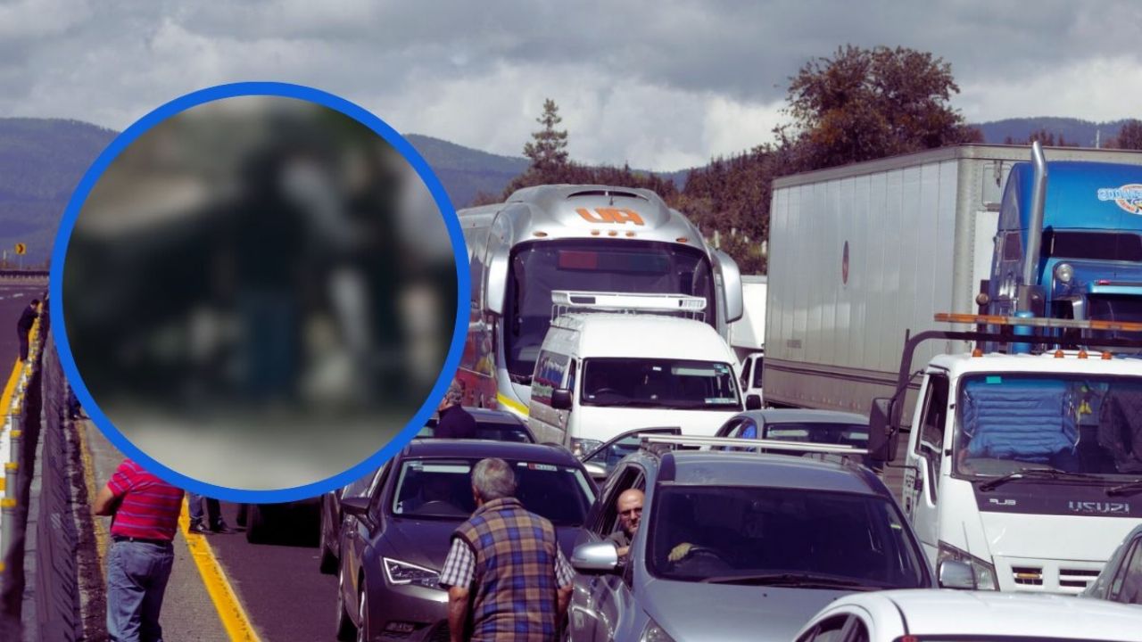 ¿Qué está pasando en la autopista México